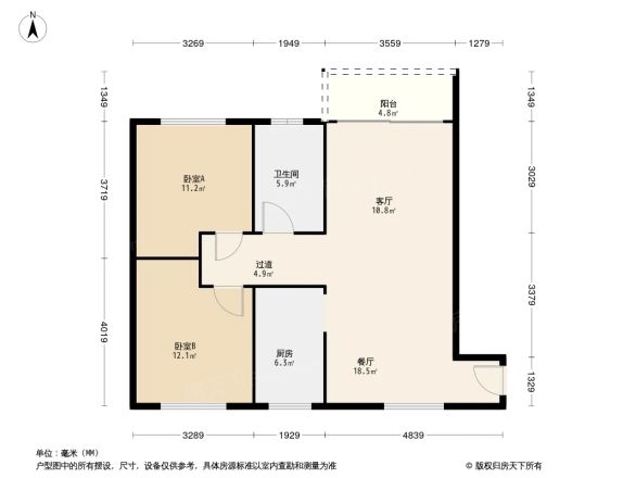 荔枝湾商住楼户型图