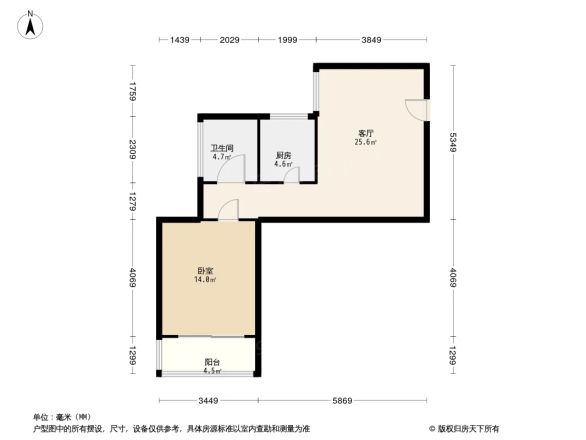 中迈书香苑户型图