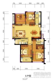 春意江南名邸3室2厅1厨2卫建面130.00㎡