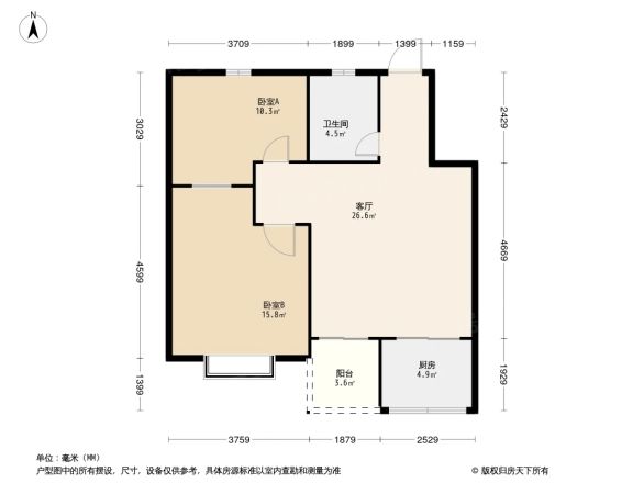 东珠华庭户型图