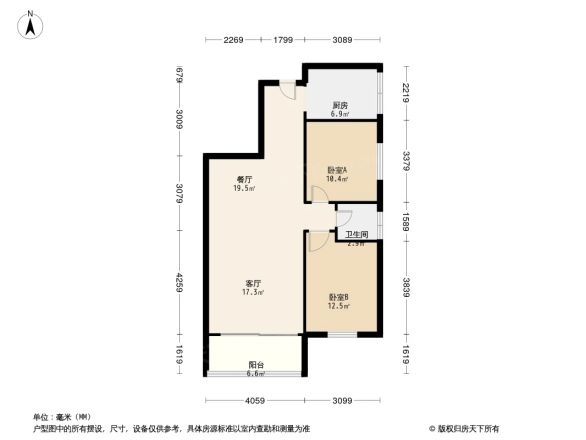 阳光金海岸户型图