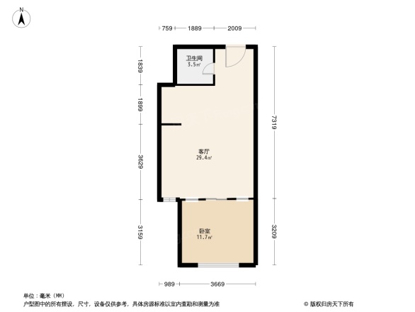 富地广场户型图