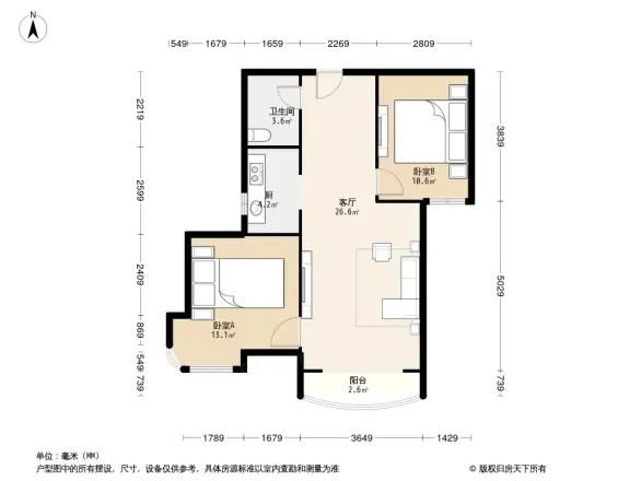 东北明珠户型图