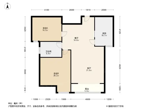 德润左岸绿洲户型图