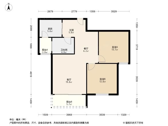 镒建世纪城户型图