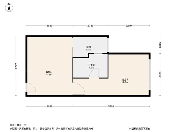 东方家园商住楼户型图