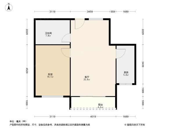 森海豪庭观海阁商住楼户型图