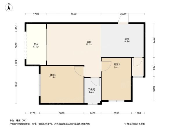 碧园海语城户型图