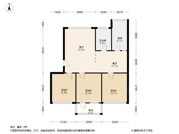 理工学院家属院户型图