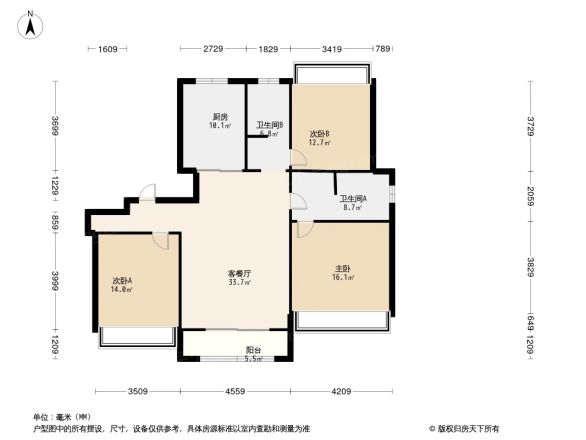 大华朗香公园里户型图