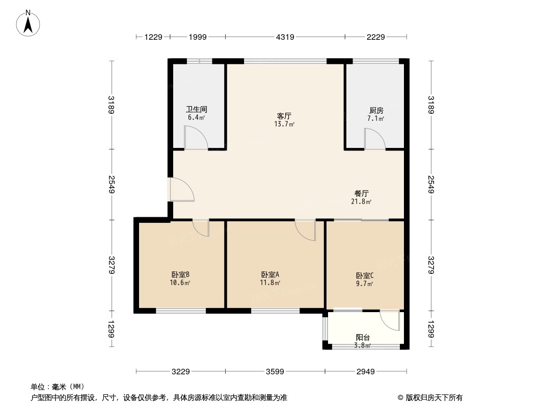 金宝生态花园户型图图片