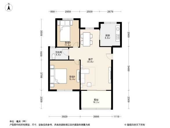 威尼斯水城第十街区户型图