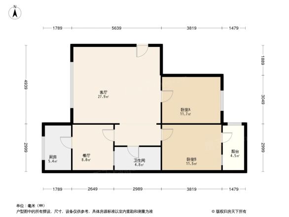 润峰小区户型图