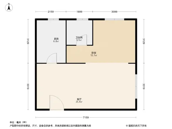 富地广场户型图