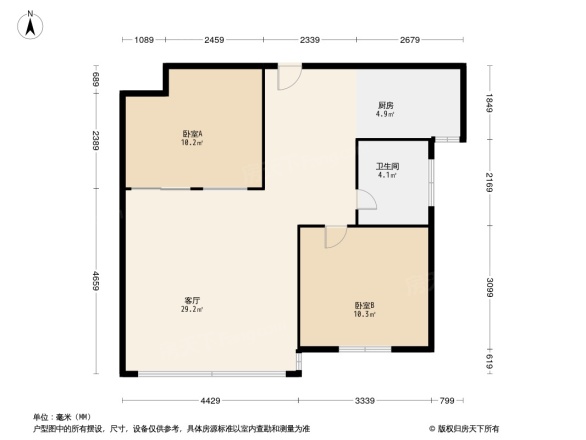 幸福两岸户型图