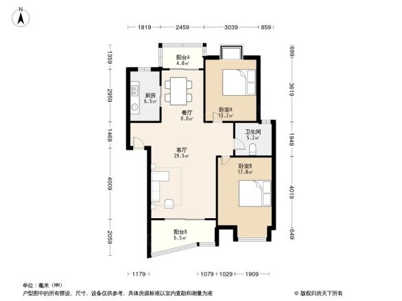 曹江公寓户型图