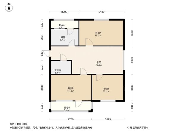 振业小区户型图