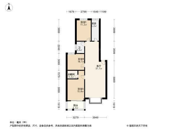 万嘉小区户型图