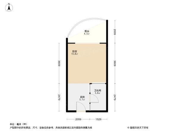 格林云天大厦户型图