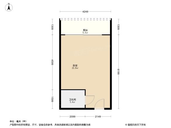 北岸晏城户型图
