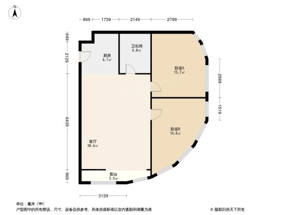 乐都大厦户型图