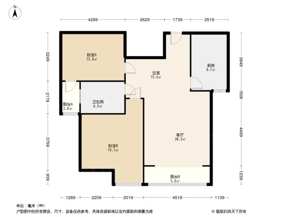 德润左岸绿洲户型图