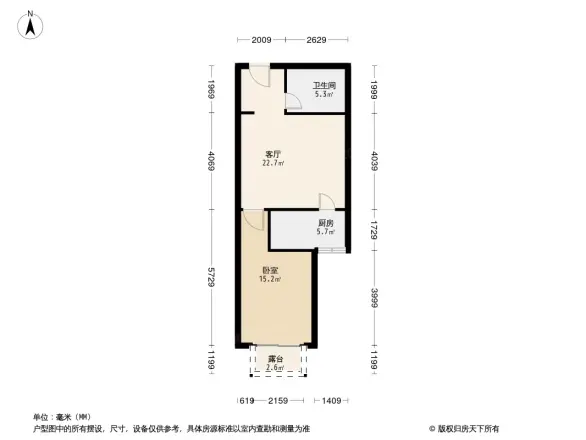 金桥国际公寓户型图