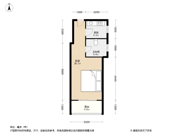 伟业迎春华府户型图