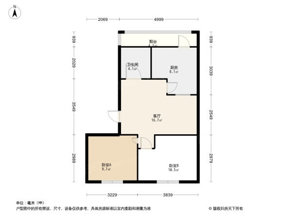 唐钢高层户型图