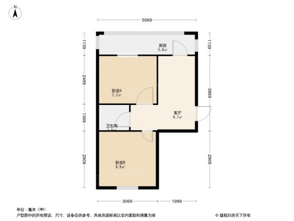 唐钢高层户型图