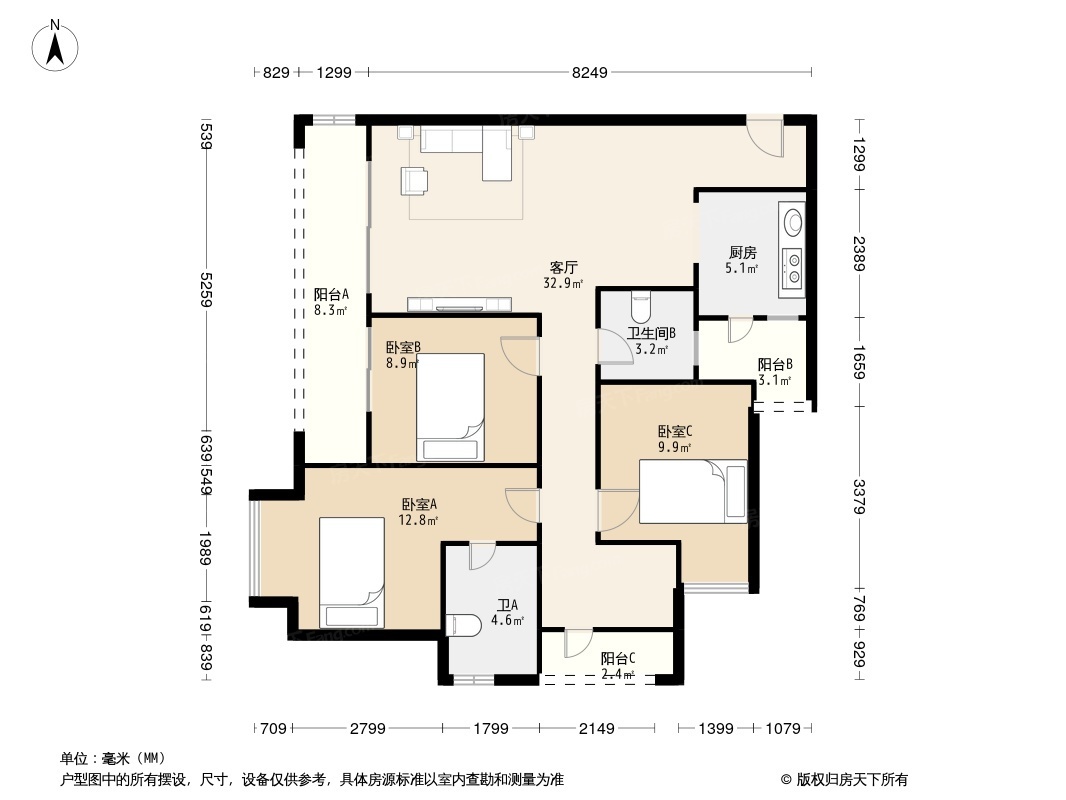 户型图0/2