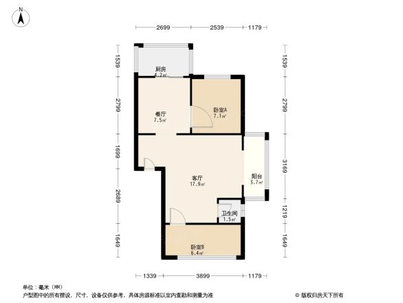 富泰小区户型图