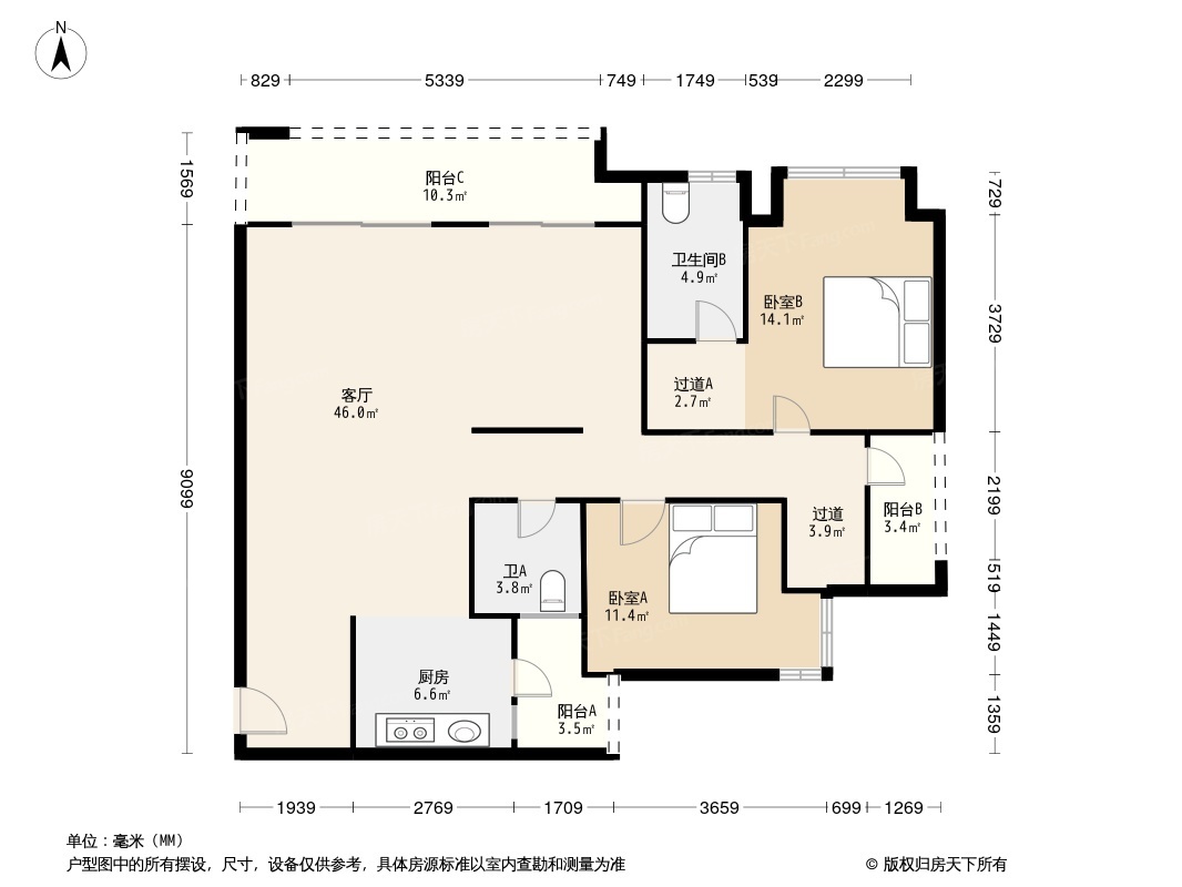 户型图0/2