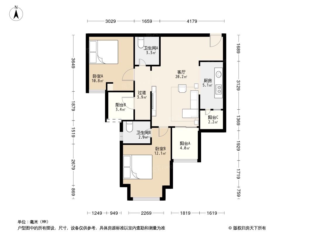 户型图0/2