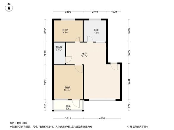金象小区户型图
