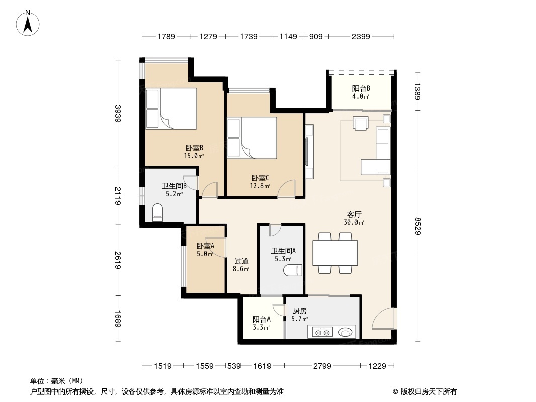 户型图0/2