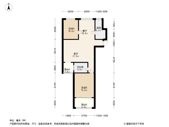 景湖印象户型图
