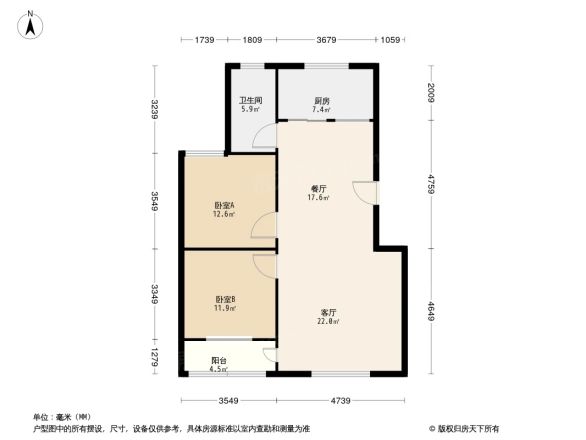 都市丽景户型图