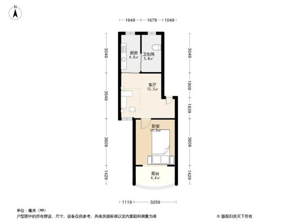 海东公寓户型图
