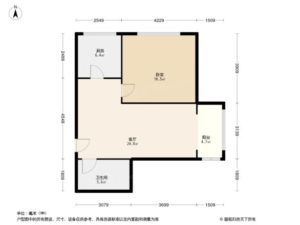 联合一号院户型图