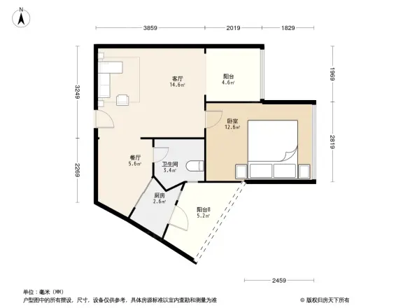 招商雍景湾户型图