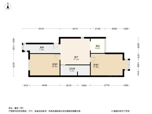 石龙北路20号院户型图