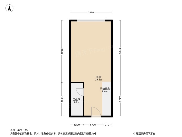 阳光100国际公寓户型图