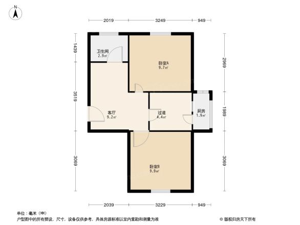 唐钢高层户型图