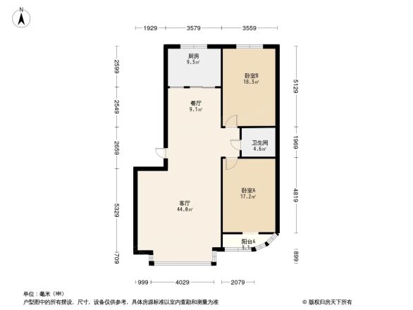 世家花园户型图