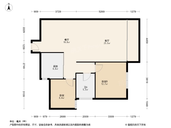 绿城东方雅园户型图