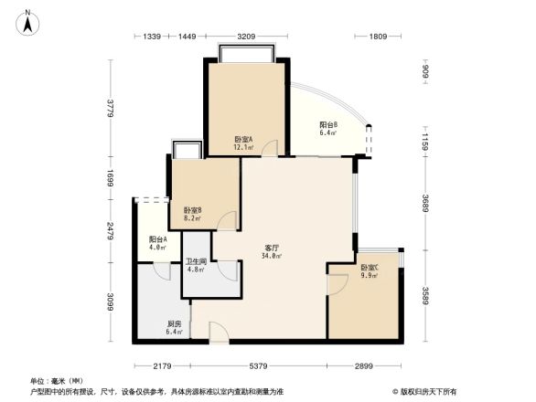 恒大御景半岛户型图