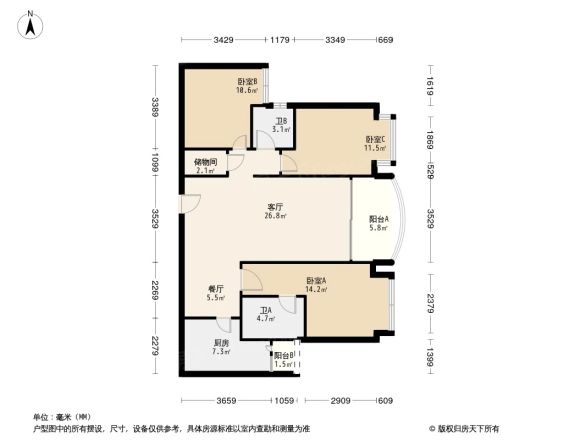 恒大御景半岛户型图