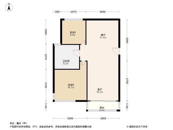 南岸花园户型图