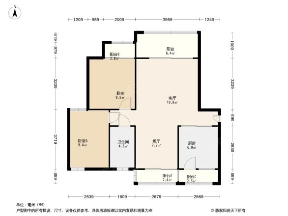 万科四季花城户型图
